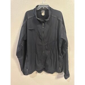 The North Face  Jacket Full Zip Lightweight Black 3XL‎   EUC